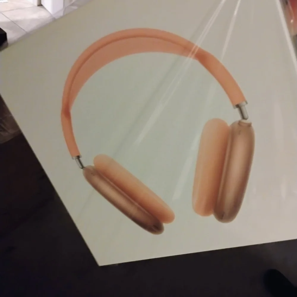 Orange Wireless Headphones